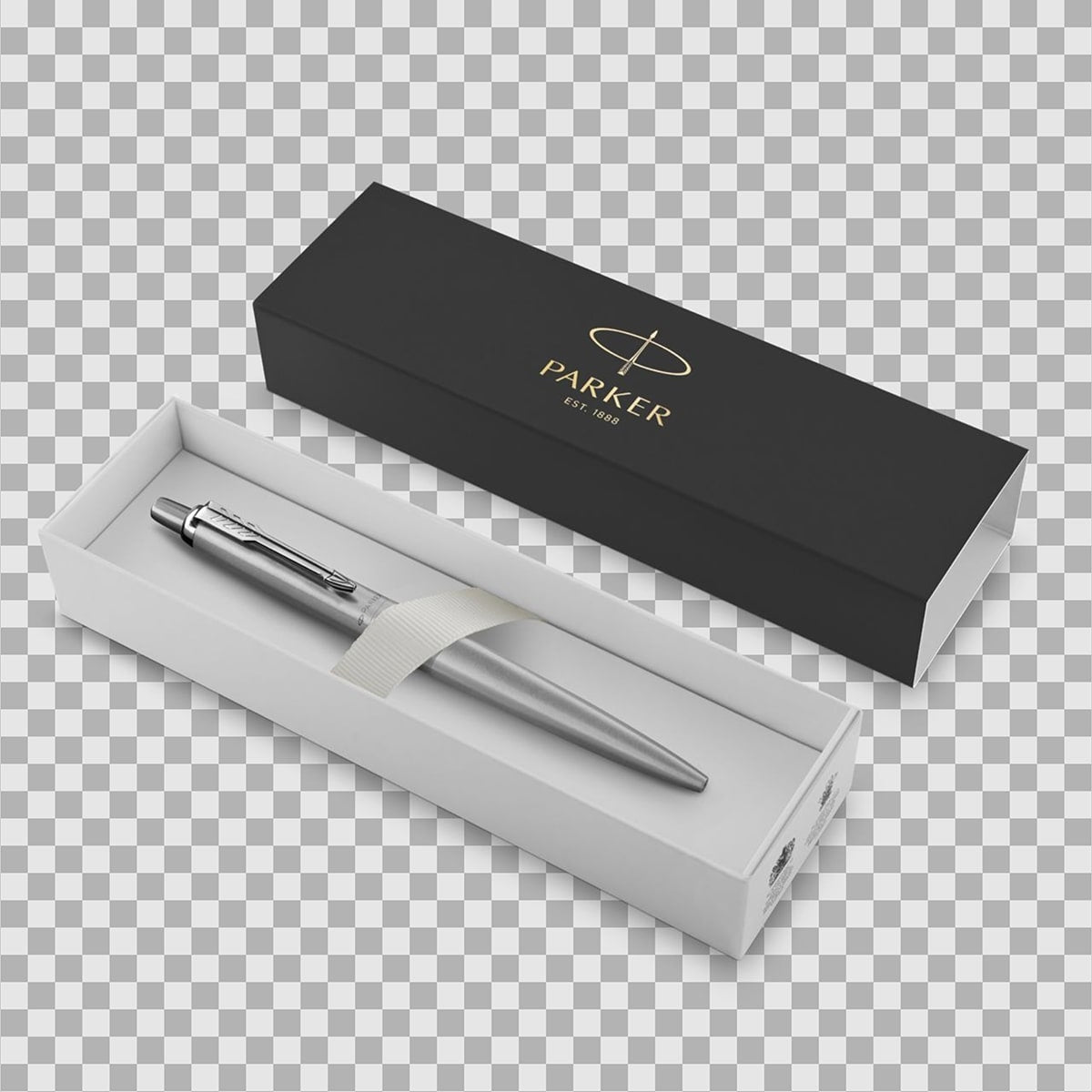 Parker Kugelschreiber Jotter Xl Monochrom Edelstahl-5