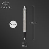 Parker Kugelschreiber Parker IM Essential gebürstet Brushed Metal C.C.-6