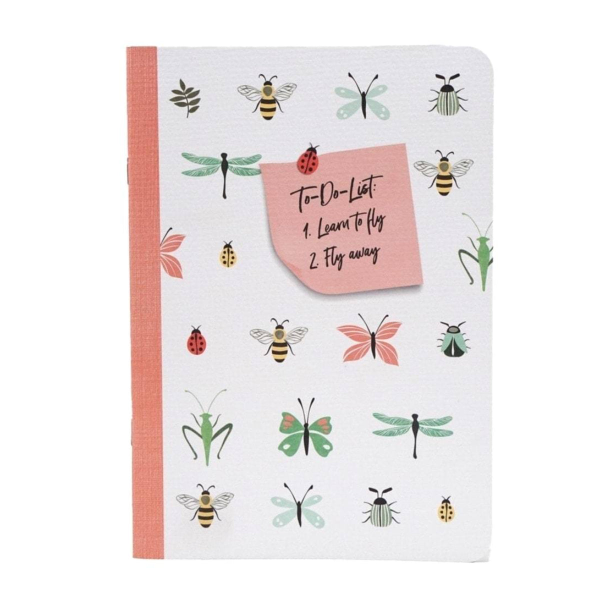 Roessler, Notizheft Flying Friends, A5 dotted, weiss-1