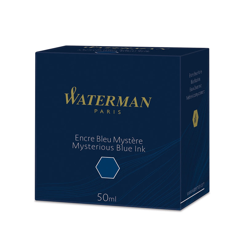 Waterman Tintenglas Mysterious Blue-4