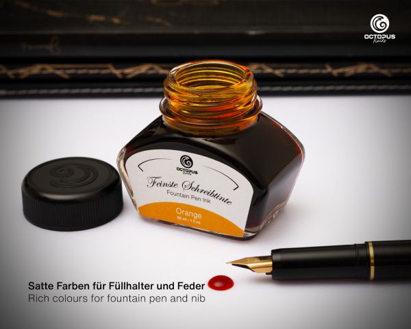 Octopus Fluids Füllhaltertinte Classic Schreibtinten Orange