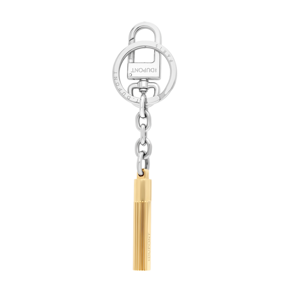 ST Dupont Accessories Schlüsselanhänger Iconic, Palladium, Golden