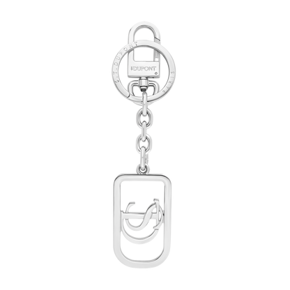 ST Dupont Accessories Schlüsselanhänger Iconic, Palladium, Silver