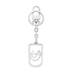 ST Dupont Accessories Schlüsselanhänger Iconic, Palladium, Silver