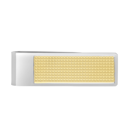 ST Dupont Accessories Iconic Money Clip, Silver