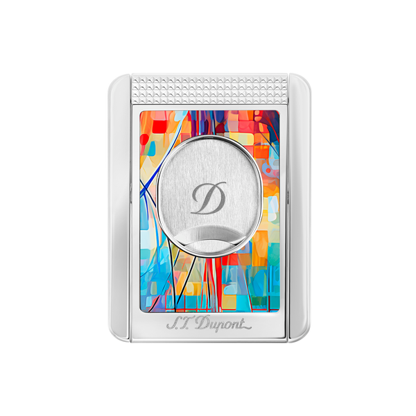 ST Dupont Cigar Accessories Zigarrenschneider Graffiti, Chrom, Ltd. Edt., Multicolor
