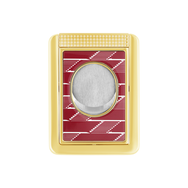 ST Dupont Feuerzeug Zigarrenschneider Monogram, Ltd. Edt., Burgundy