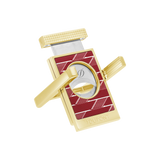 ST Dupont Feuerzeug Zigarrenschneider Monogram, Ltd. Edt., Burgundy