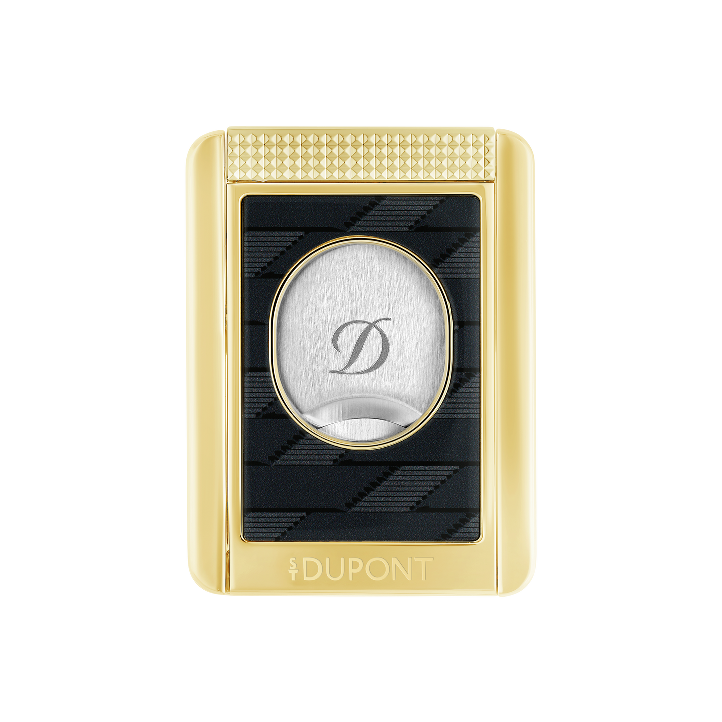 ST Dupont Accessories Cigar Cutter Monogram, Ltd. Edt., Black