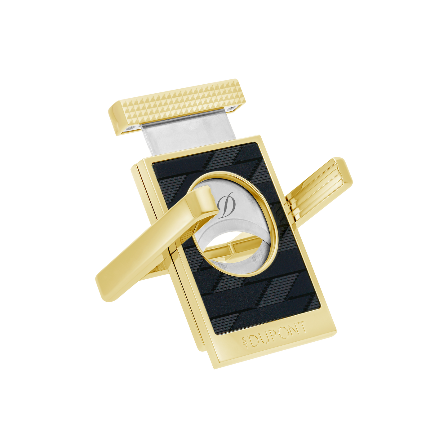 ST Dupont Accessories Cigar Cutter Monogram, Ltd. Edt., Black