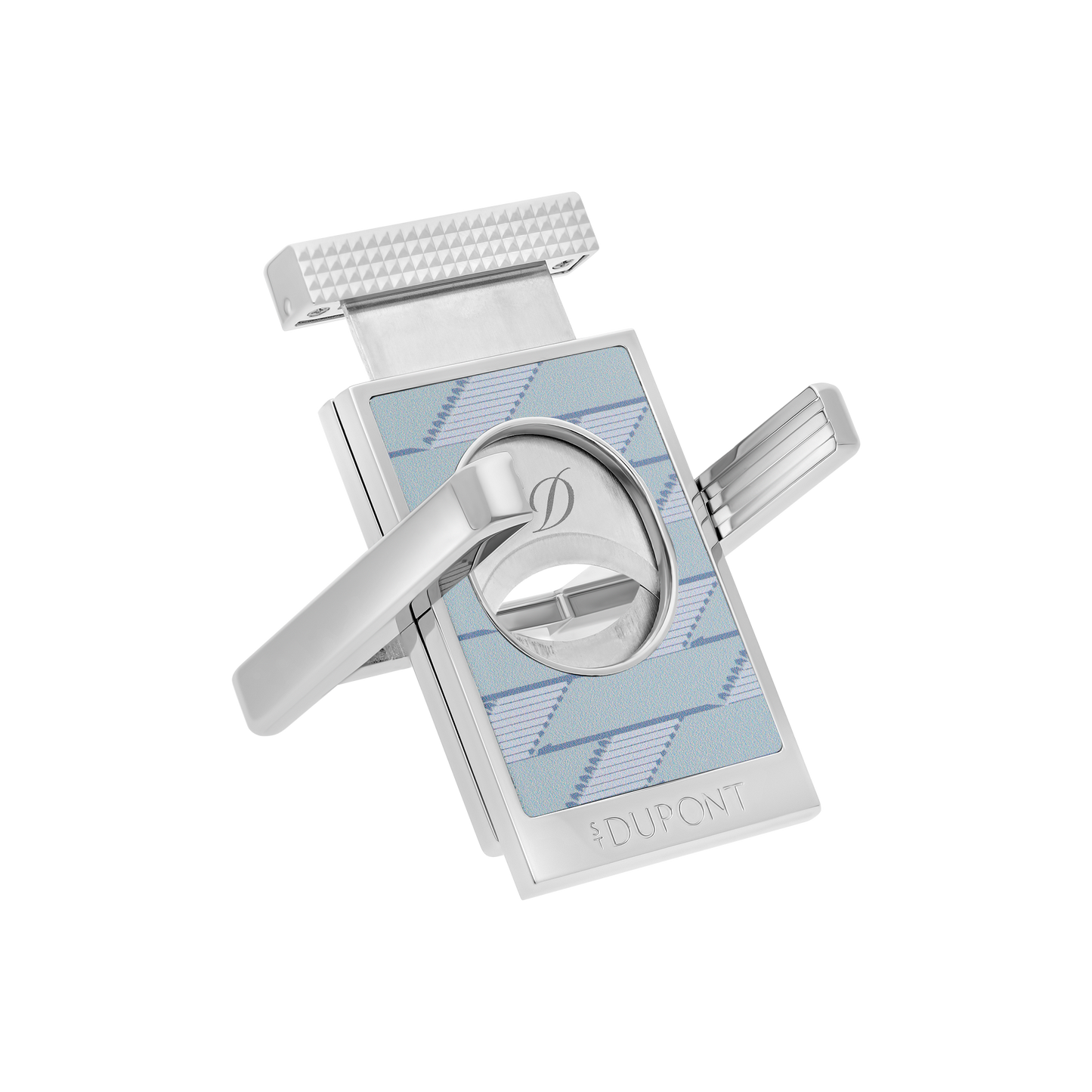 ST Dupont Accessories Cigar Cutter Monogram, Ltd. Edt., Light-gray