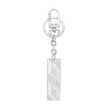 ST Dupont Accessories Schlüsselanhänger Monogram, Chrom, Ltd. Edt., Silver