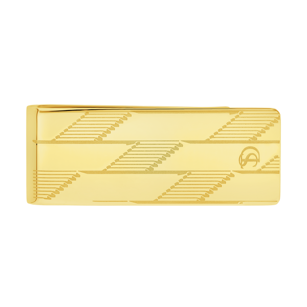 ST Dupont Accessoires Pince à billets Monogramme, Éd. lim., Doré