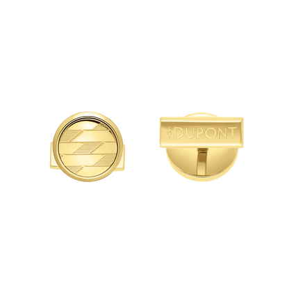 ST Dupont Accessories Cufflink Monogram, Ltd. Edt., Golden