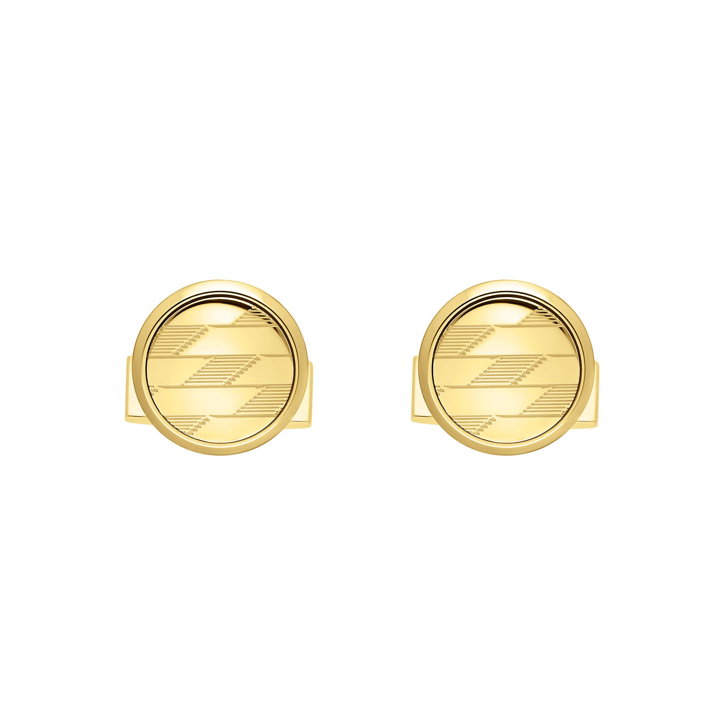 ST Dupont Accessories Cufflink Monogram, Ltd. Edt., Golden