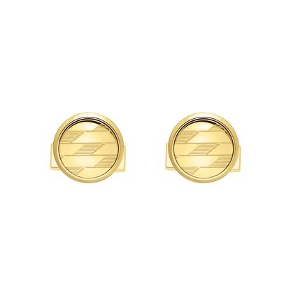 ST Dupont Accessories Cufflink Monogram, Ltd. Edt., Golden