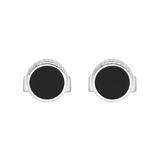 ST Dupont Accessories Manschettenknopf Cufflinks, Palladium, Ltd. Edt., Silver