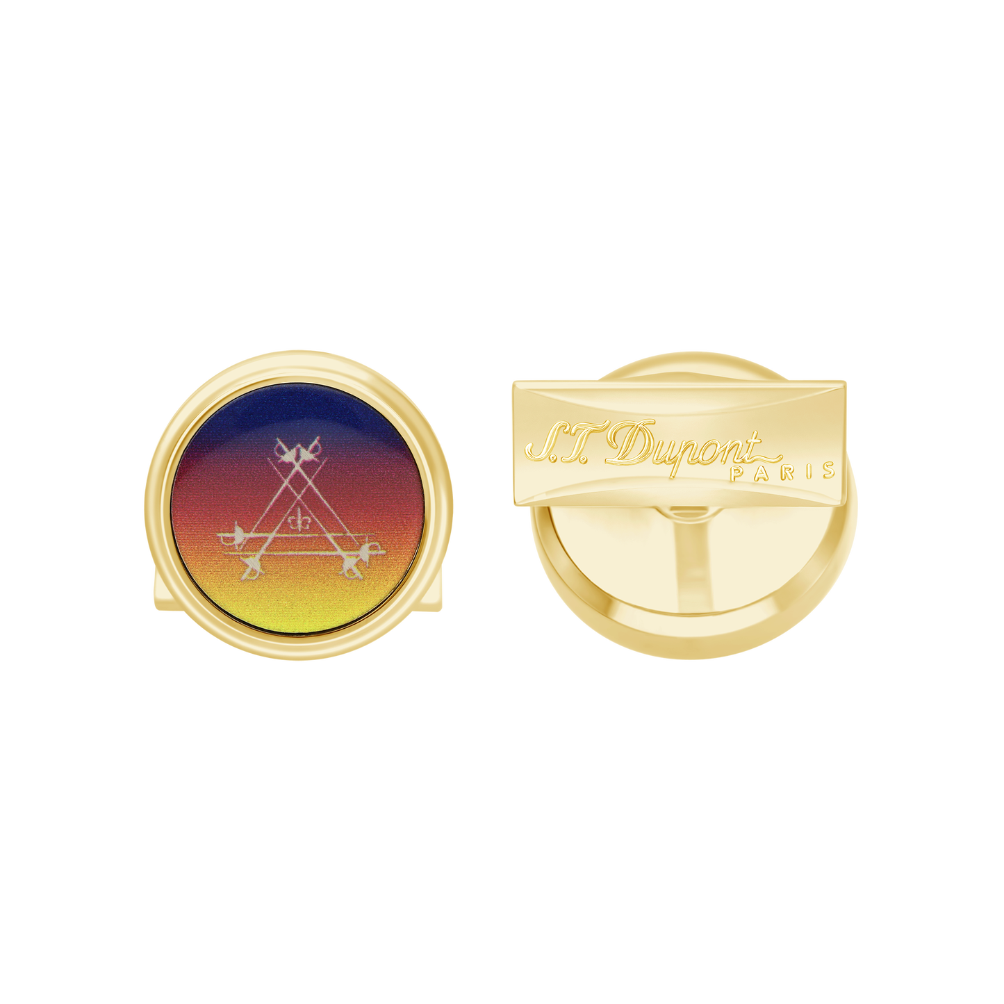 ST Dupont Accessories Manschettenknopf Cufflinks, Ltd. Edt., Violet