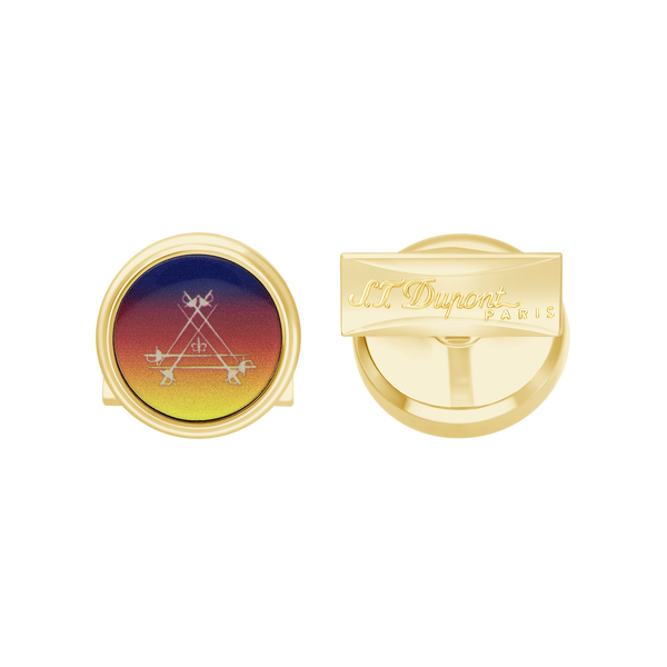 ST Dupont Accessories Manschettenknopf Cufflinks, Ltd. Edt., Violet
