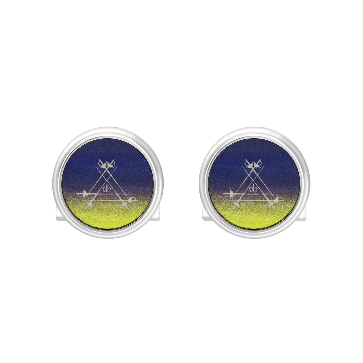 ST Dupont Feuerzeug Manschettenknopf Cufflinks, Ltd. Edt., Dark-blue