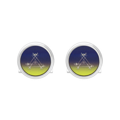 ST Dupont Feuerzeug Manschettenknopf Cufflinks, Ltd. Edt., Dark-blue