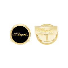 ST Dupont Accessories Manschettenknopf Cufflinks, Schwarz