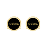 ST Dupont Accessories Manschettenknopf Cufflinks, Schwarz