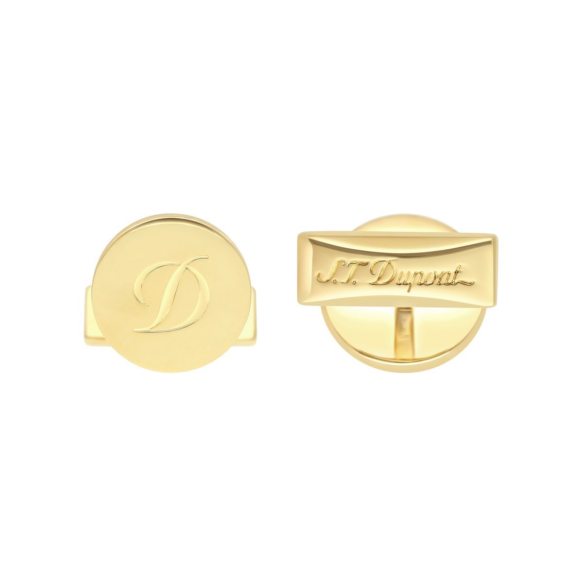 ST Dupont Accessories Manschettenknopf Cufflinks, Golden