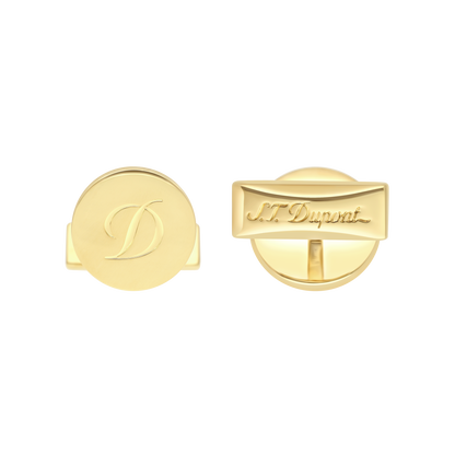 ST Dupont Accessories Manschettenknopf Cufflinks, Golden
