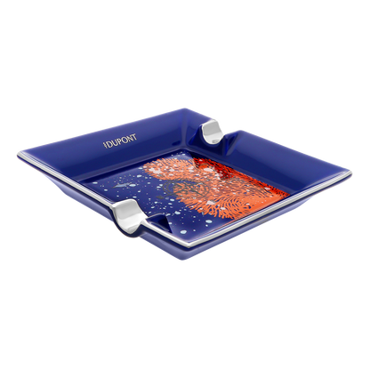 ST Dupont Accessories Ashtray 20000 Lieues Sous Les Mers, Ltd. Edt., Royal-blue
