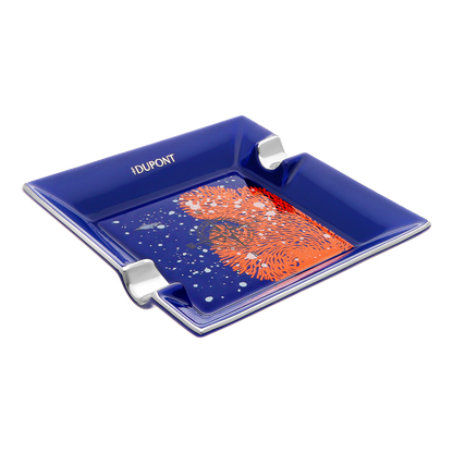 ST Dupont Accessories Ashtray 20000 Lieues Sous Les Mers, Ltd. Edt., Royal-blue