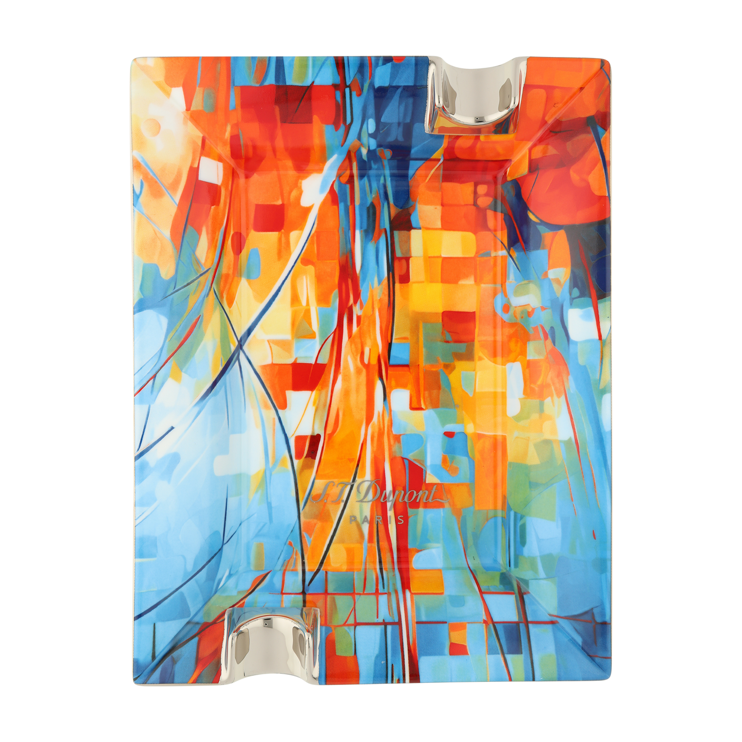 ST Dupont Cigar Accessories Aschenbecher Graffiti, Ltd. Edt., Multicolor