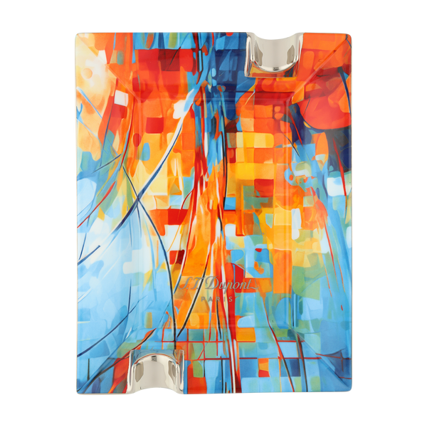 ST Dupont Cigar Accessories Aschenbecher Graffiti, Ltd. Edt., Multicolor