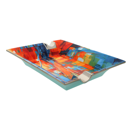 ST Dupont Cigar Accessories Aschenbecher Graffiti, Ltd. Edt., Multicolor