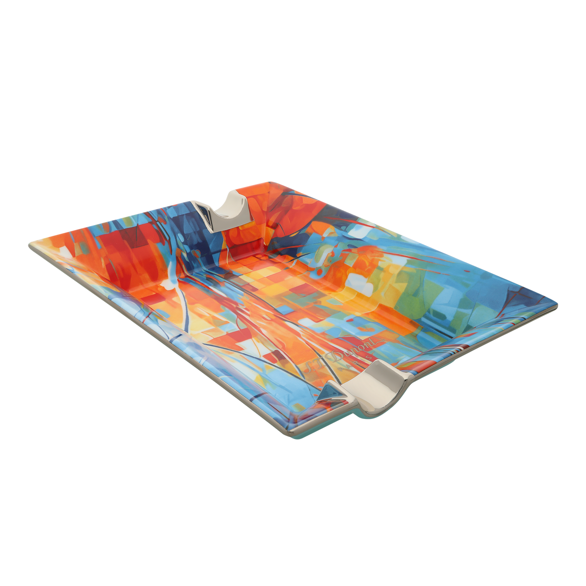 ST Dupont Cigar Accessories Aschenbecher Graffiti, Ltd. Edt., Multicolor