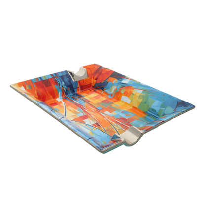 ST Dupont Cigar Accessories Aschenbecher Graffiti, Ltd. Edt., Multicolor