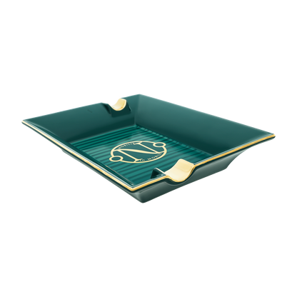 ST Dupont Accessories Ashtray 20000 Lieues Sous Les Mers, Ltd. Edt., Green-pacific