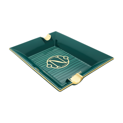 ST Dupont Accessories Ashtray 20000 Lieues Sous Les Mers, Ltd. Edt., Green-pacific