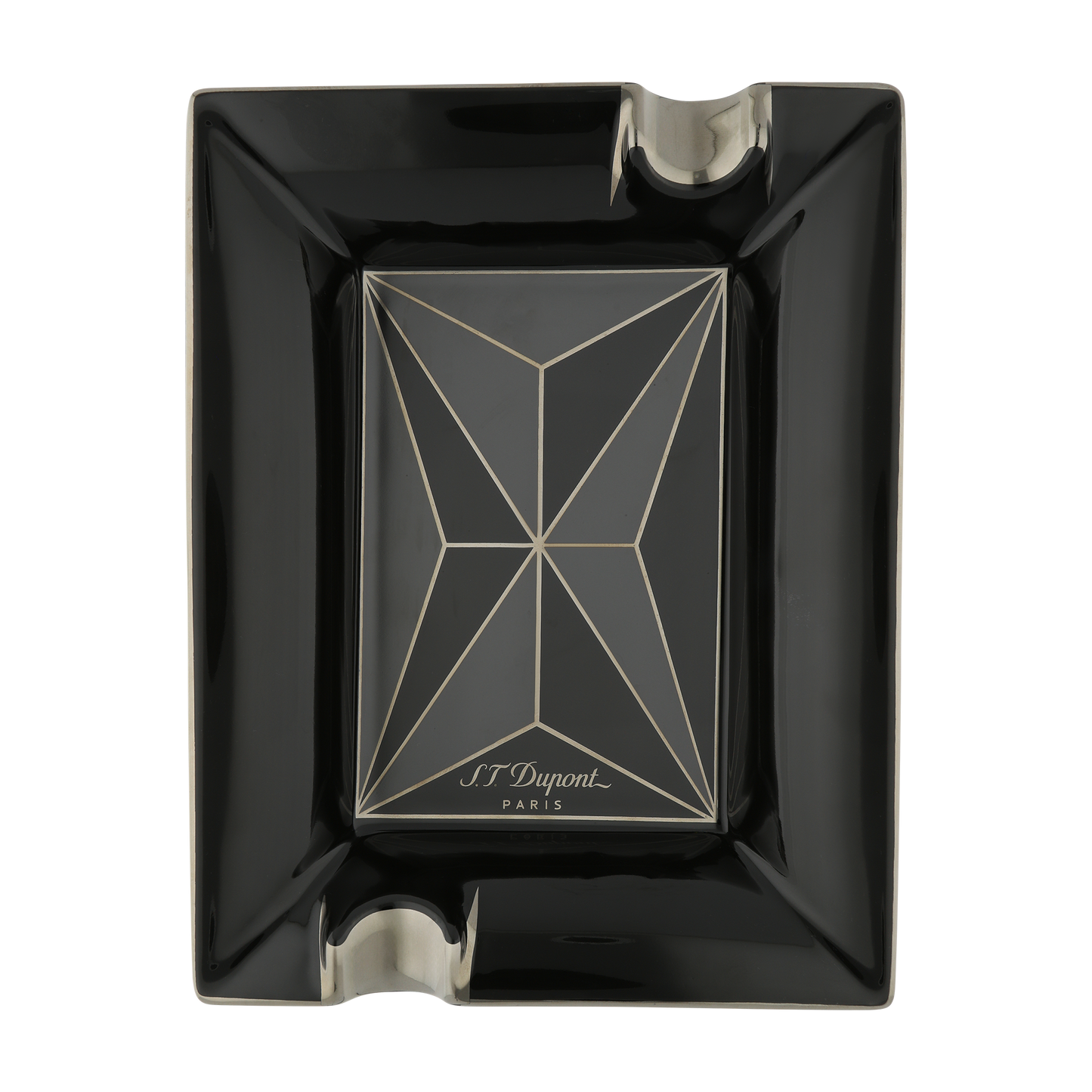 ST Dupont Accessories Aschenbecher Fire X, Ltd. Edt., Schwarz