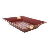 ST Dupont Accessories Aschenbecher Monogram, Ltd. Edt., Burgundy