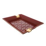 ST Dupont Accessories Aschenbecher Monogram, Ltd. Edt., Burgundy