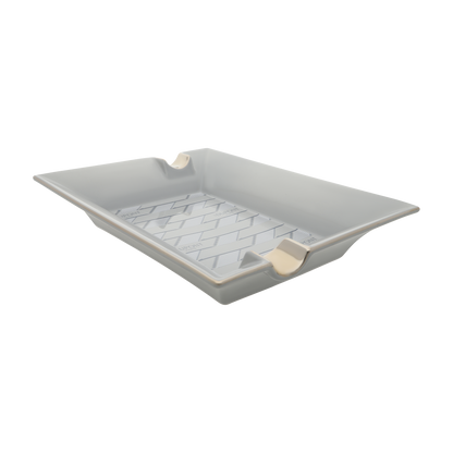 ST Dupont Accessories Ashtray Monogram, Ltd. Edt., Light-gray