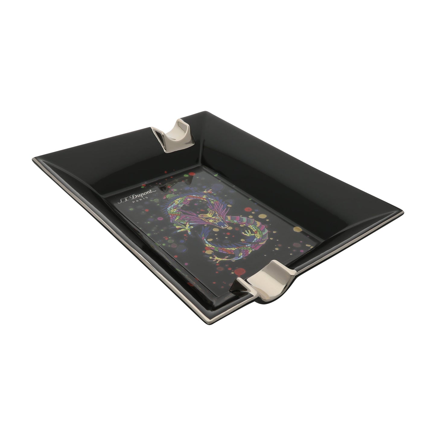 ST Dupont Accessories - Cigar Ashtray Dragon, Black
