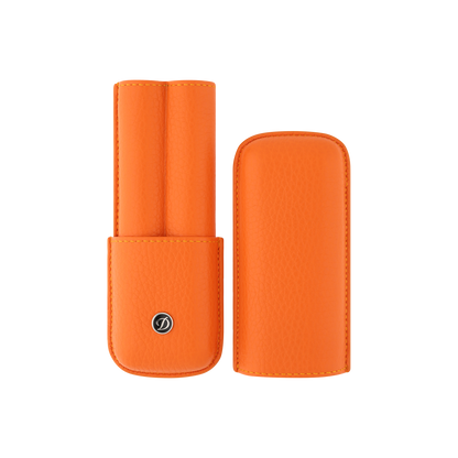 ST Dupont Accessories Iconic Pen Case, Orange