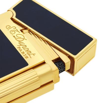 ST Dupont Lighter Ligne 2, Palladium, Blue