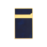 ST Dupont Feuerzeug Ligne 2 Ligne 2, Palladium, Blau