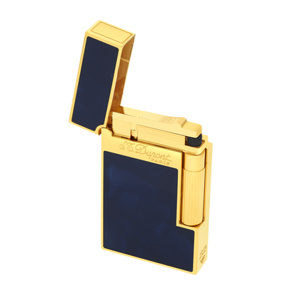 ST Dupont Lighter Ligne 2, Palladium, Blue