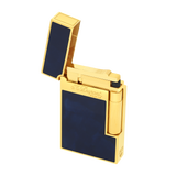 ST Dupont Feuerzeug Ligne 2 Ligne 2, Palladium, Blau