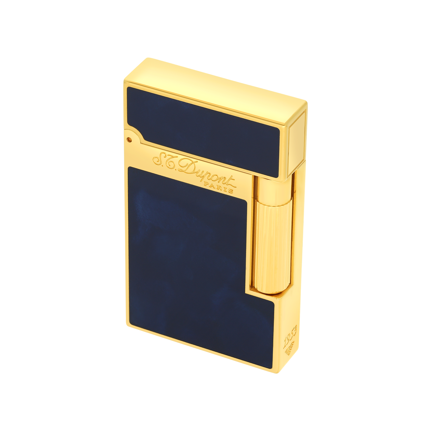 ST Dupont Lighter Ligne 2, Palladium, Blue
