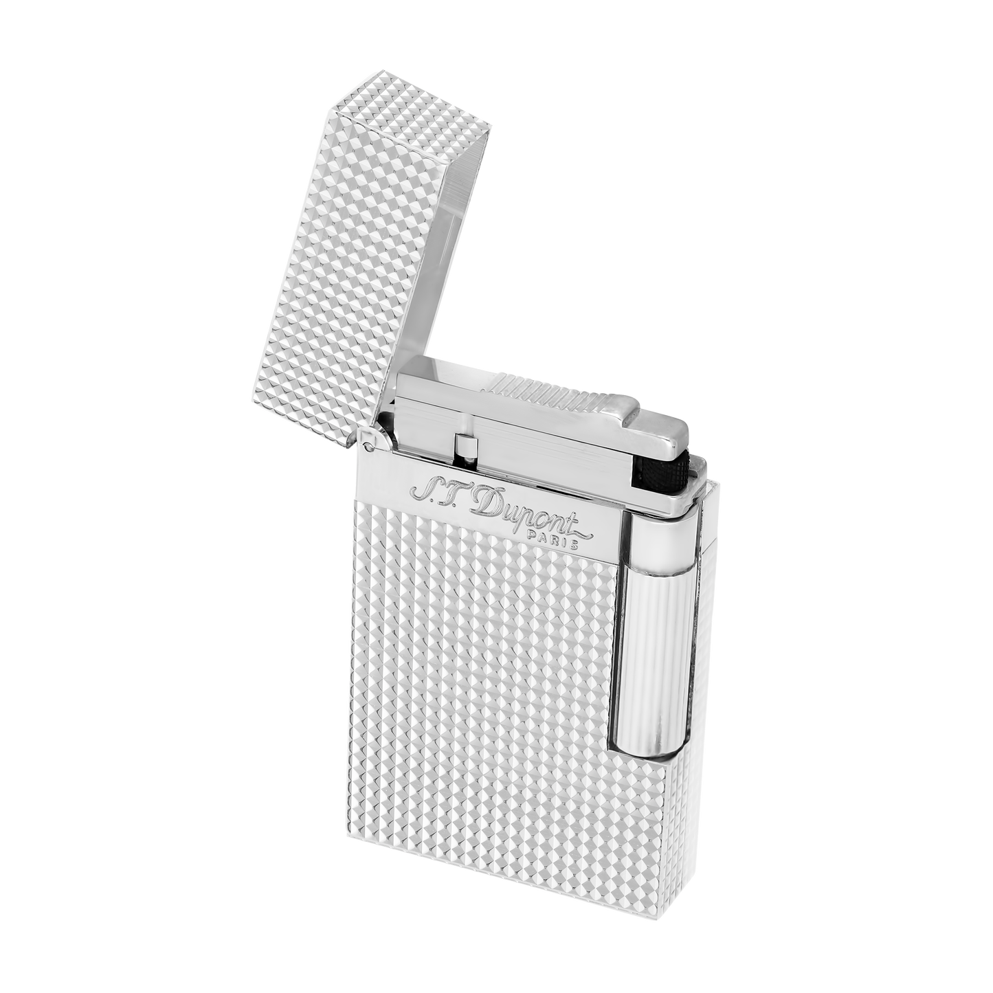 ST Dupont Feuerzeug Ligne 2 Ligne 2, Palladium, Ltd. Edt., Silver